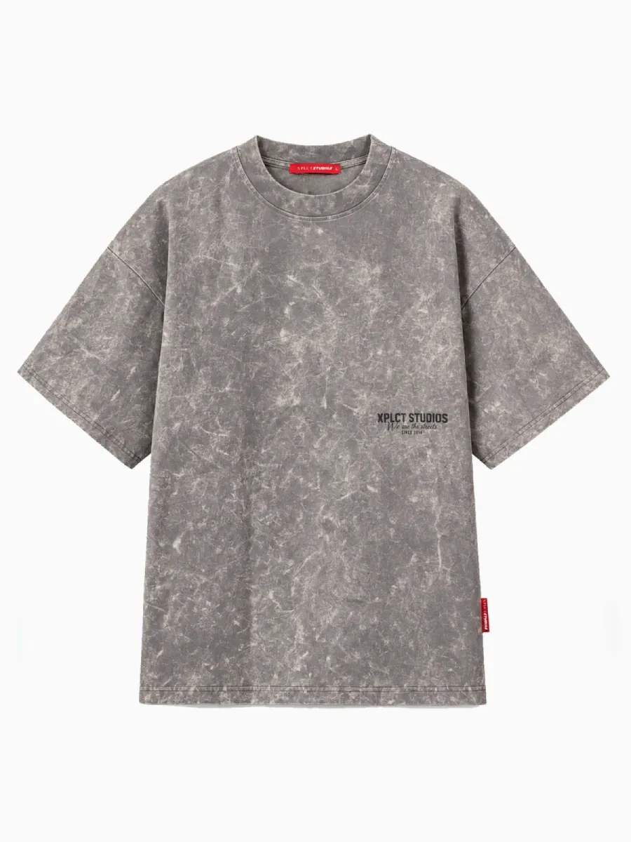 XPLCT | T-shirt Wats Tee | Grijs | XPL-2607-03 1 XPLCT XPLCT | T-shirt Wats Tee | Grijs | XPL-2607-03