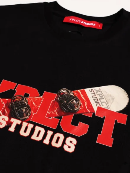 XPLCT XPLCT | T-shirt | Snowboard tee | Zwart | XPL-2607-08