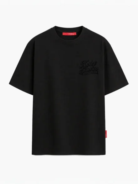 XPLCT XPLCT | T-shirt High Roller Tee | Zwart | XPL-2607-13