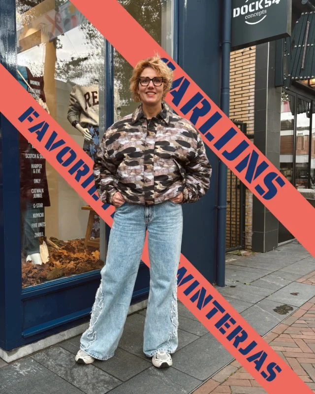 💙 CARLIJNS FAVORIETE WINTERJAS 💙

Carlijn kiest voor deze te gekke jas van Stieglitz! 🤩
Stoer, trendy en ook nog eens lekker warm: wat wil je nog meer?! 
Kom deze jas passen, shoppen voor €199,- en afstylen met een fijne sjaal 💙.

#stieglitz #dock54 #dock54concepts