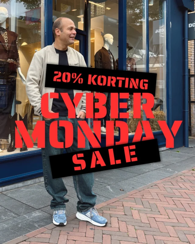 ❤ CYBER MONDAY ❤

De Black Friday chaos is voorbij, maar we gaan nog even door. 
Vandaag is het Cyber Monday ❤.
Shop (nog steeds) alle winterjassen en geselecteerde artikelen met 20% korting! 👀

#cybermonday #cybermondaysale #cybermondaydeals #dock54 #dock54concepts