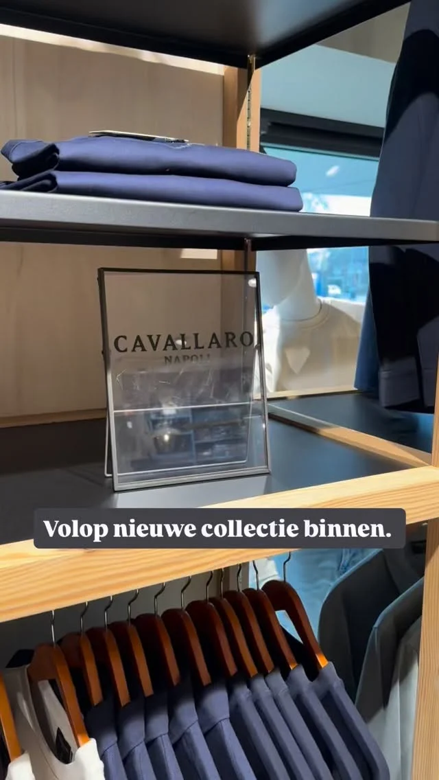 Er is weer nieuwe collectie binnen gekomen. Ben jij nieuwsgierig wat er nog meer binnen is gekomen? 

Kom gezellig winkelen. 

#herenmode #cavallaro #mannenmode #nieuwecollectie #fashion