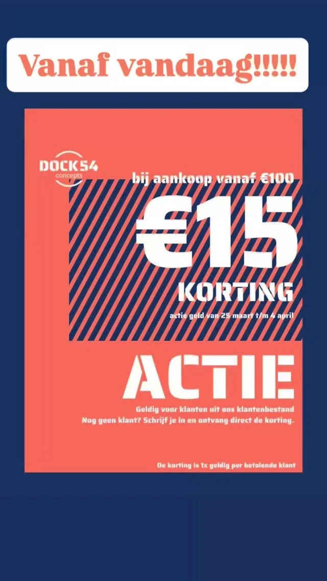 NU €15,- KORTING!!

Kom jij de leukste collectie winkelen met €15,- korting. Jarno geeft je alvast wat inspiratie van leuke combinaties. De jeans zijn tevens allemaal te verkrijgen bij ons. Let op!! Nieuwe merken jeans kom en je zult verrast zijn. 

#korting #herenmode #mannenmode #dock54 #nieuwecollectie