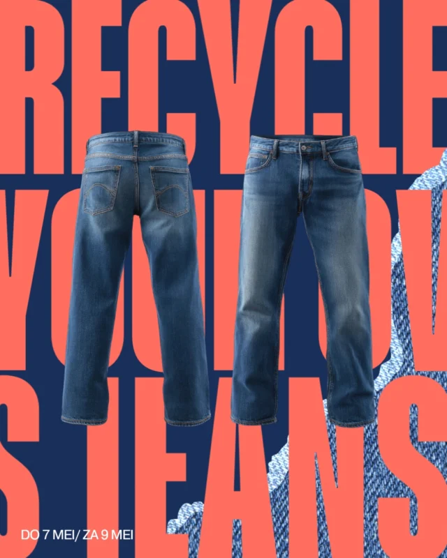 RECYCLE YOUR JEANS!💙👖

✨Geef je oude jeans een 2e leven✨

Van do 7 mei t/m za 9 mei hebben wij een super actie: 👖 Recyle your jeans!

Lever jou oude jeans in en ontvang: 
💸 €20,- korting bij aankoop van een jeans vanaf €100

Tijd om je kast op te ruimen en jezelf te trakteren op een nieuwe favoriet🩵

En geloof ons.. dit is nog niet alles👀
We hebben nog meer leuks in petto rondom deze actie- dat volgt snel!😉