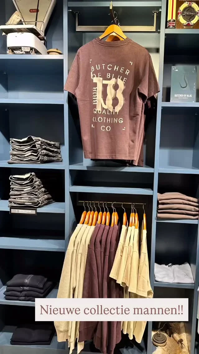 De nieuwe collectie ligt volop in de winkel. Laat je verassen door de nieuwe prints en kleuren. 

Butcher of Blue heeft opnieuw weer een top collectie uitgebracht. Ook benieuwd wat er allemaal nog meer binnen is. Kom gezellig langs. 

#herenmode #nieuwecollectie #mannenmode #butcherofblue #dock54
