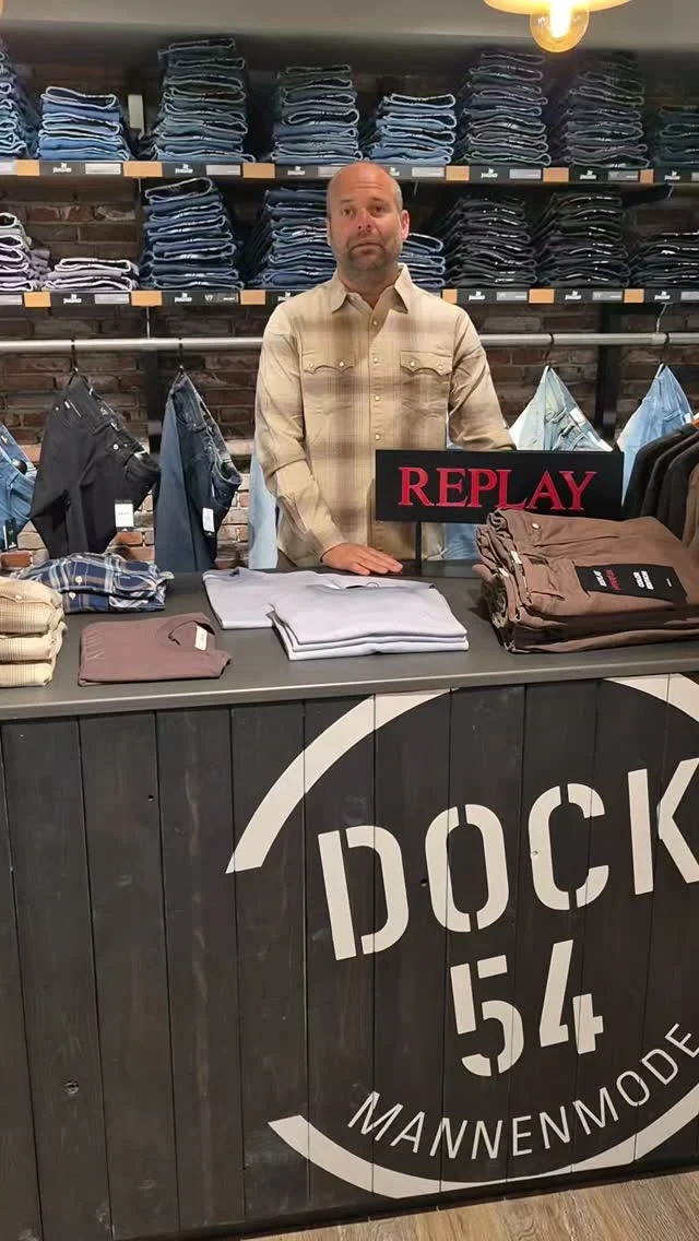 #mannenmode #replay #nieuwecollectie #dock54 #herenmode