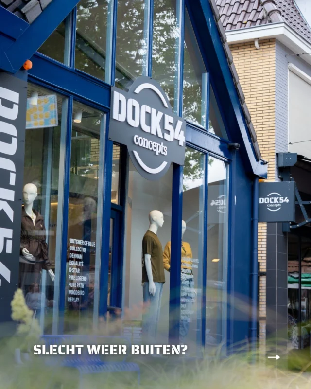 Buiten slecht weer? Goed excuus om even te schuilen (en shoppen) bij ons! 😉 🛍️